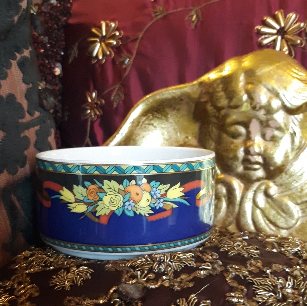 SOLD.🇩🇪🇮🇹VERSACE ROSENTHAL JEWELRY DISH - Picture 3 of 6